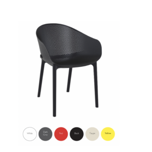 Sky Dining Arm Chair - Image 3